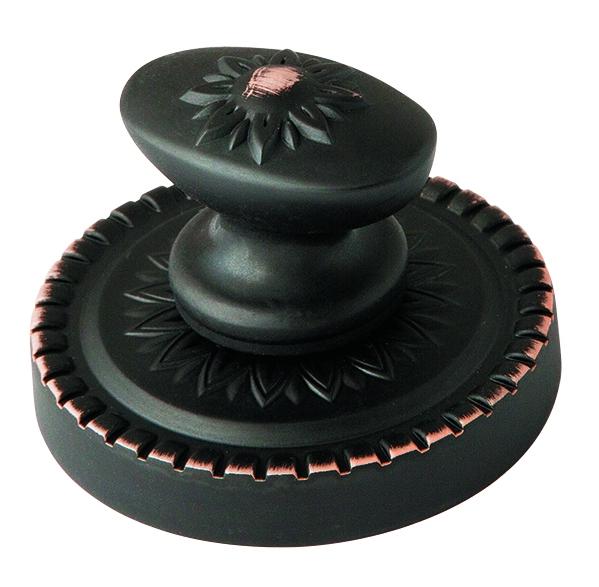 Завертка дверная сантехническая Armadillo WC-BOLT BK6/CL ABL-18 темная медь