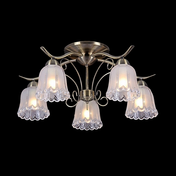 Потолочная люстра Natali Kovaltseva 10843 10843/5C ANTIQUE