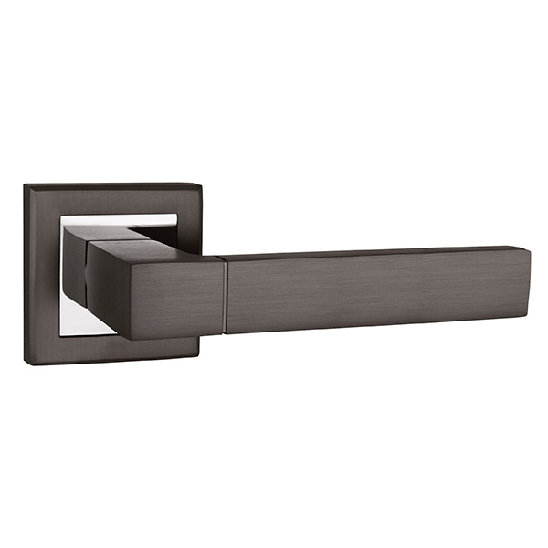 Ручка дверная межкомнатная Punto STYLE QL GR/CP-23 графит/хром