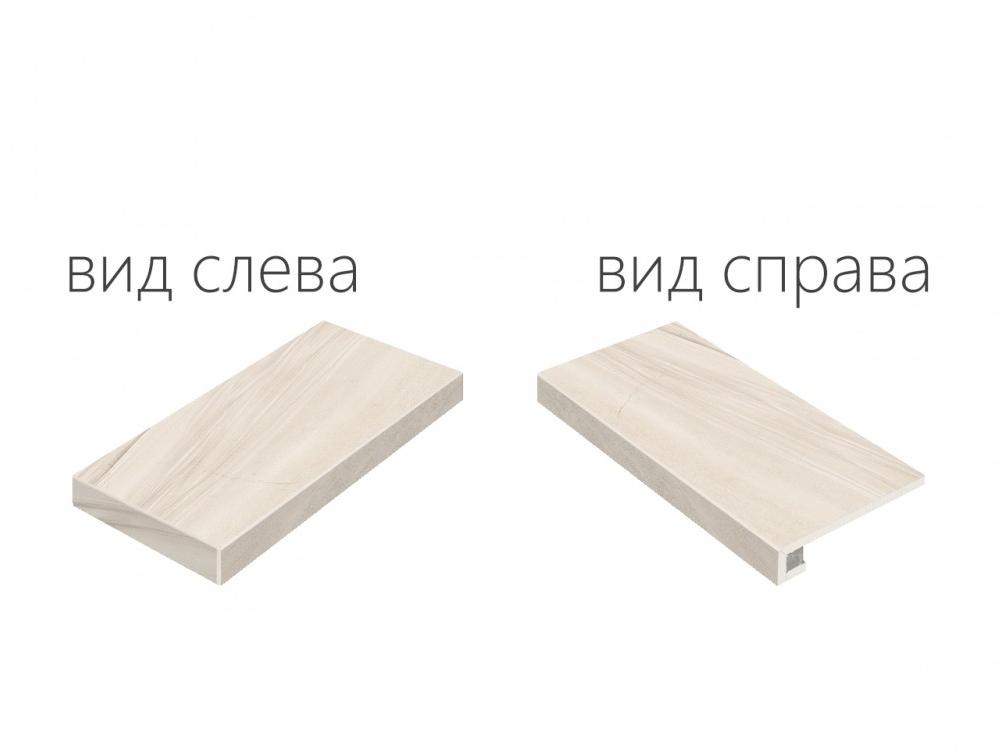 Керамогранит Italon Wonder Мун угл левая натур. рет. ступень 33х60