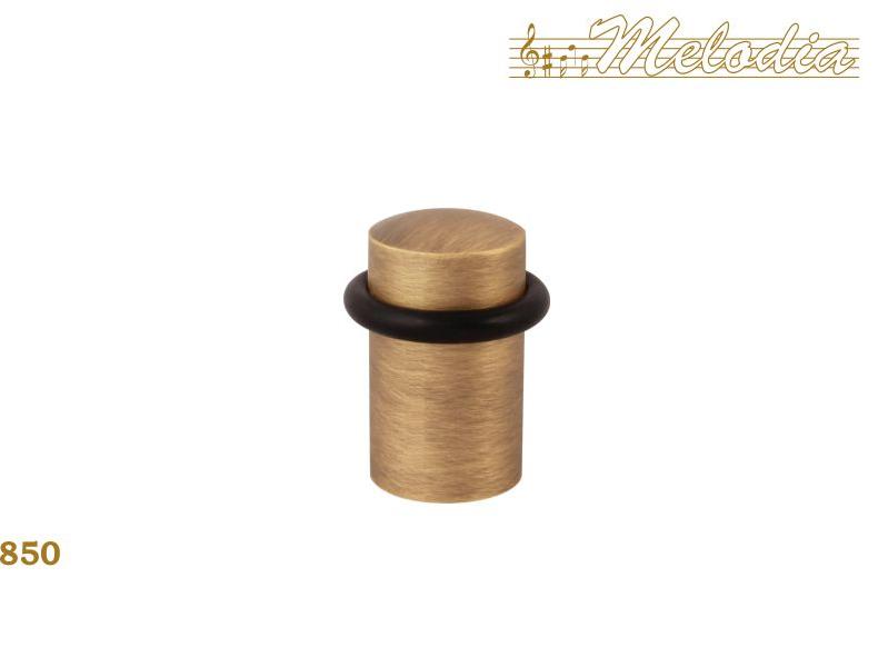 Ограничитель для двери напольный Melodia 850 Матовая бронза