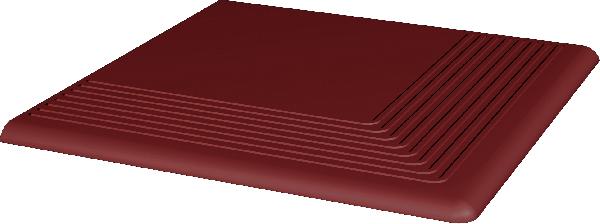 Клинкер Paradyz Natural Rosa ступень угловая 300х300 мм/10 шт.