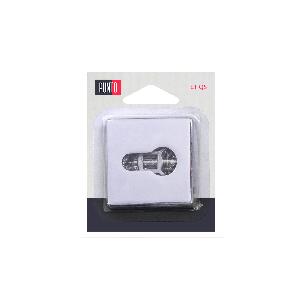 Накладка под цилиндр LM/A ET.K.QS52 CP-8 хром