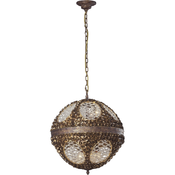 Светильник подвесной N-Light 633-12-02 spanish bronze