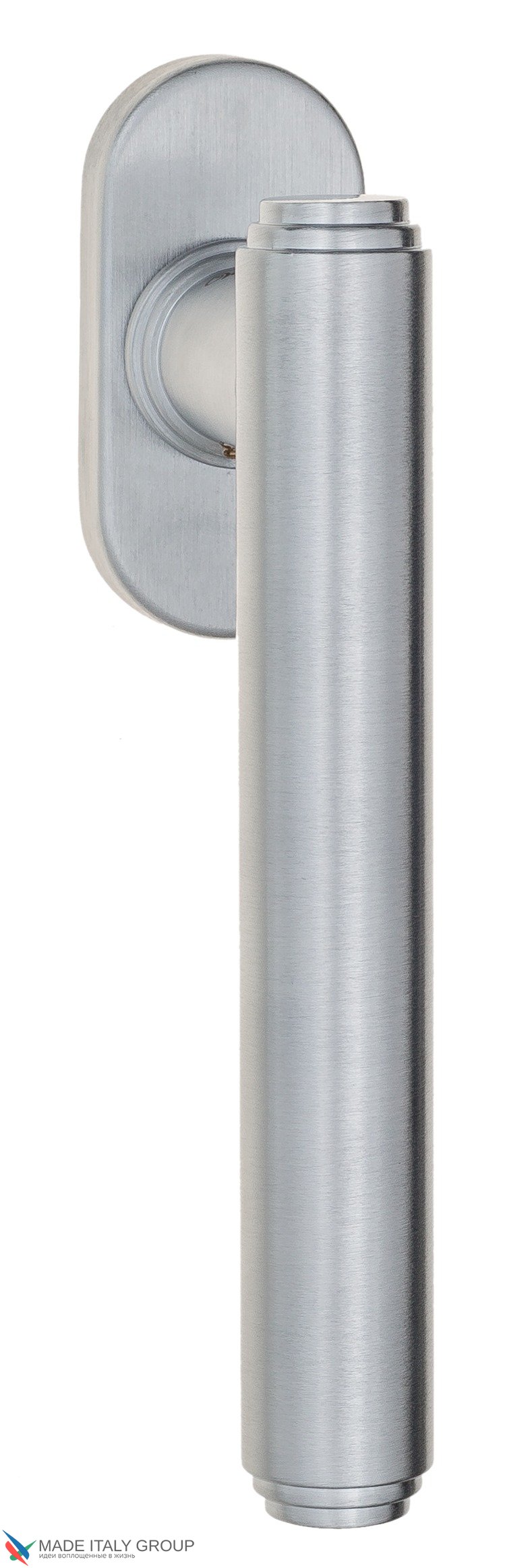 Ручка оконная Venezia "EXA" FW матовый хром