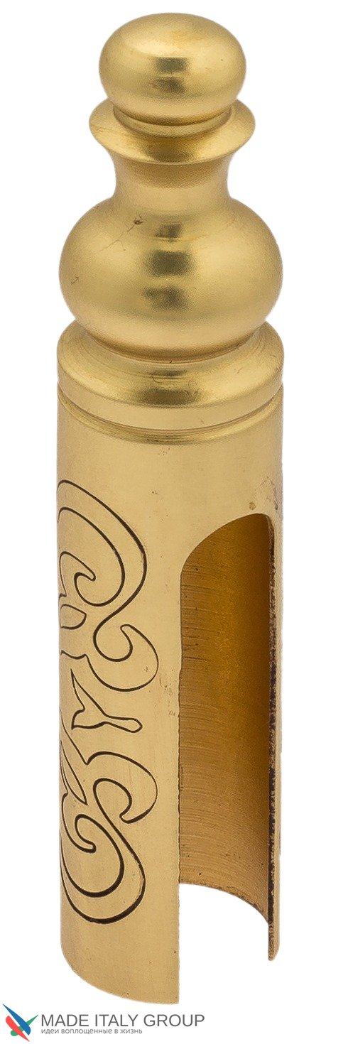 Колпачок для ввертных петель Venezia CP14 D с пешкой, рисунок D14 мм французское золото + коричневый