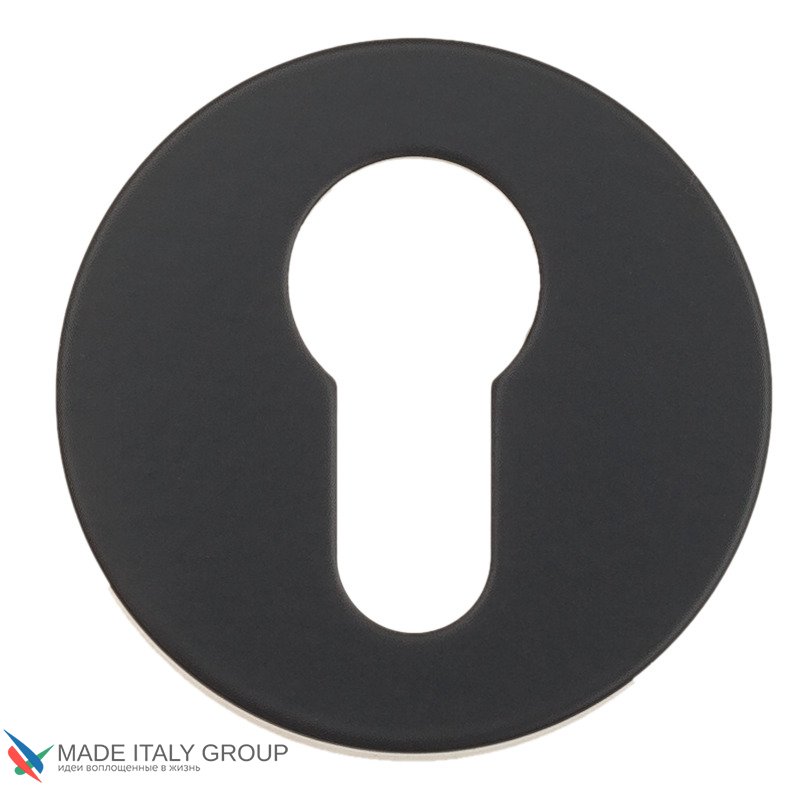 Накладка под цилиндр на круглом основании COLOMBO CC13-C03 матовый черный (2 шт)