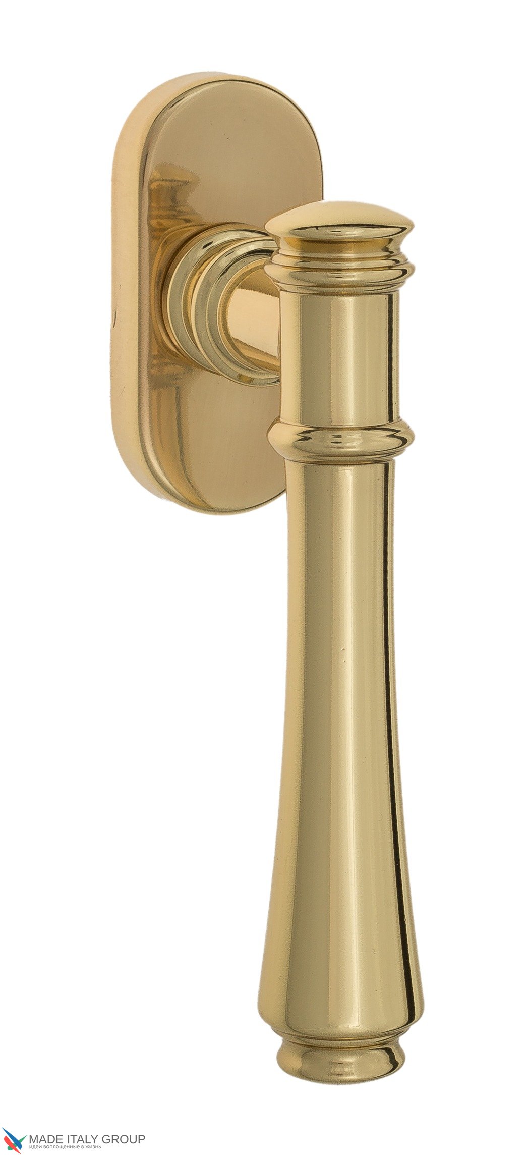 Ручка оконная Venezia "CALLISTO" FW полированная латунь