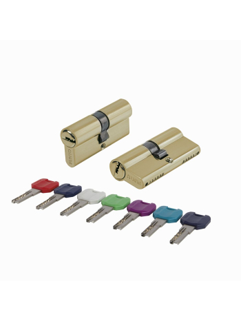 Цилиндровый Punto (Пунто) механизм MaxPro7000Key70mm(30+10+30) SSG сатин.золото 7key