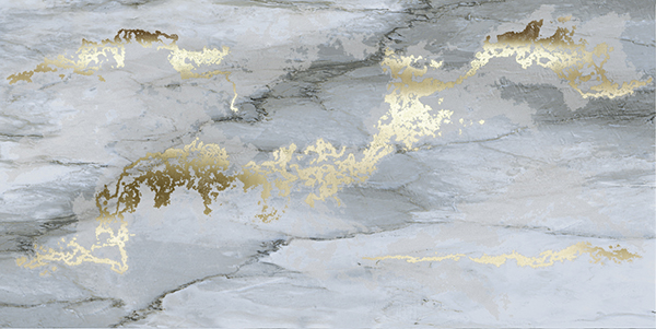 Керамогранит Brennero Decor Solitaire Gold Blu Lapp/Rett 30x60 (комп/2 шт)