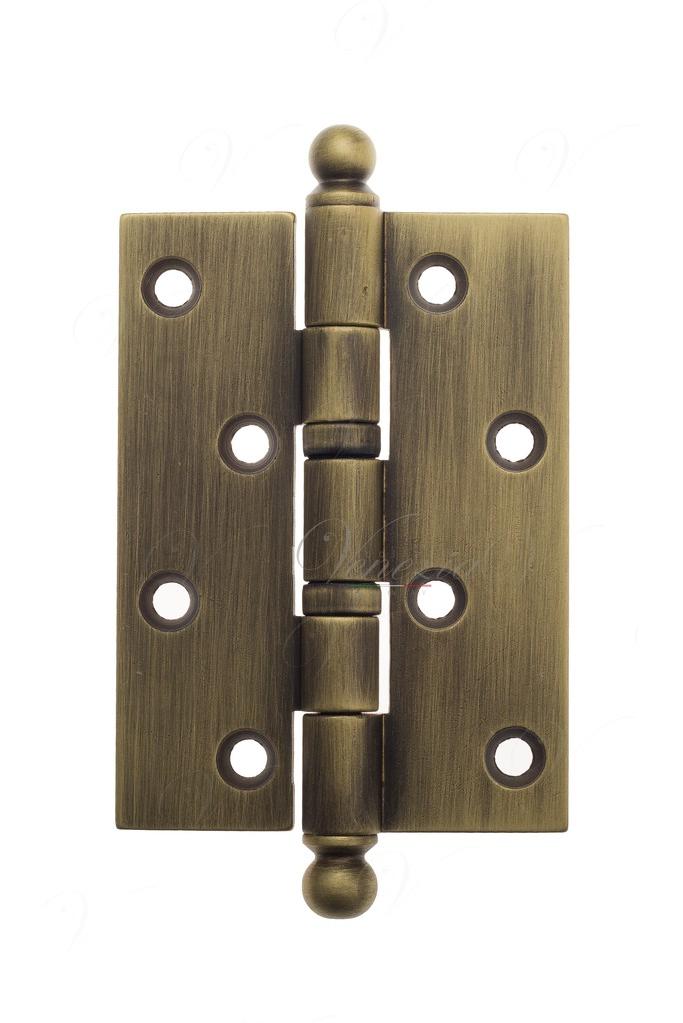 Петля дверная универсальная латунная Venezia CRS010 102*76*3 матовая бронза