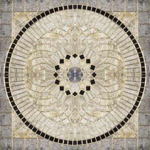 Керамогранит Infinity Ceramic Tiles Rimini Roseton Gris напольная 120х120