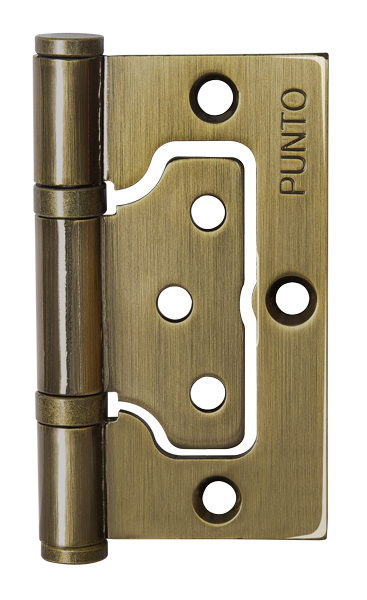 Петля универсальная без врезки Punto 200-2B 75x2,5 AB бронза
