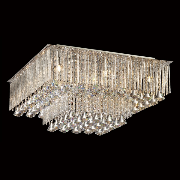 Светильник потолочный прямоугольный Crystal Lamp C8202-8L