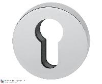 Накладка под цилиндр на круглом основании COLOMBO CD43GB-CR полированный хром (2 шт)