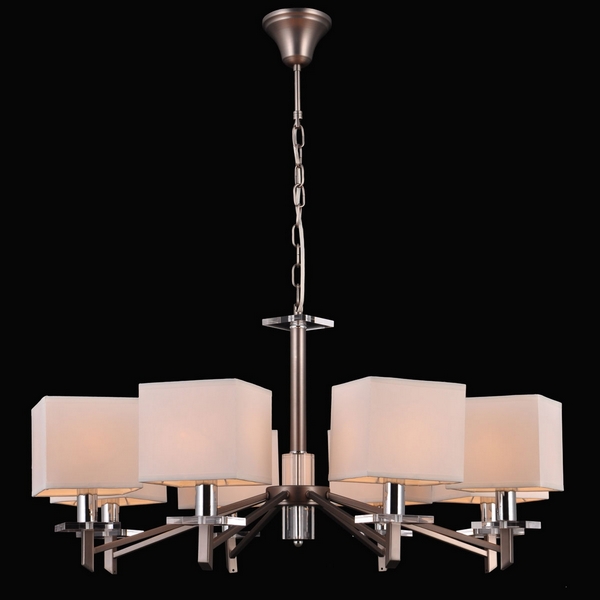 Люстра подвесная Natali Kovaltseva 75008/8C SILVER GRAY