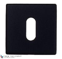 Накладка под ключ буратино на квадр. основании Fratelli Cattini KEY 8FS-NM матовый черный 2 шт.