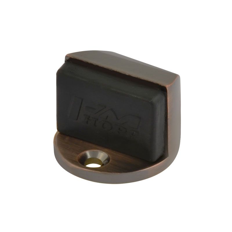 Ограничитель дверной напольный НОРА-М 107 медь старая