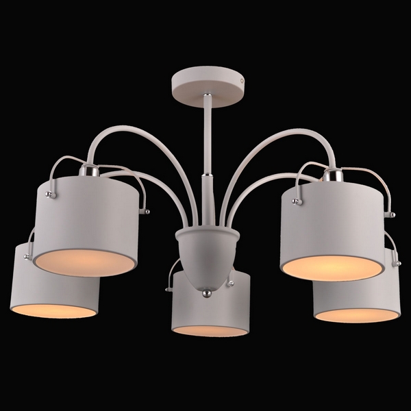 Люстра потолочная Natali Kovaltseva FLOCCO 75069/5C CHROME