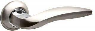 Ручка дверная межкомнатная Fuaro Vita RM SN/CP-3 матовый никель/хром