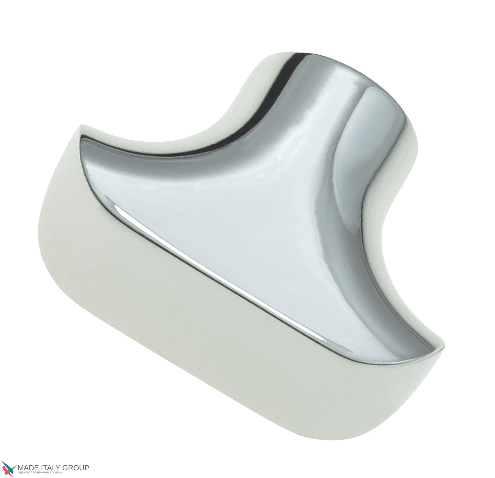 Ручка кнопка модерн COLOMBO DESIGN F532-CR полированный хром