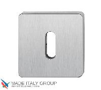 Накладка под ключ буратино на квадратном основании COLOMBO BT13BB-CM матовый хром (2 шт)