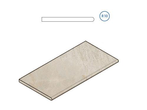 Керамогранит Italon Magnetique Минерал Уайт закругл. структур.рет бортик 30х60