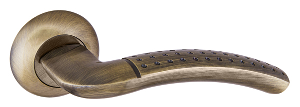 Ручки дверные межкомнатные Punto LOGICA TL ABG-6 зеленая бронза 105мм