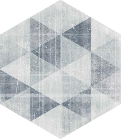 Плитка клинкерная настенная Paradyz Hexx Universum Motyw Grigio Heksagon (без выбора рис.) 26х26