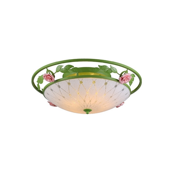 Потолочный светильник Natali Kovaltseva Rose ROSE 11547/5С GREEN