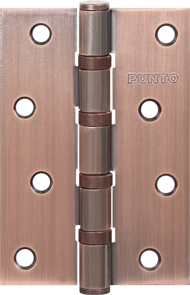 Петля дверная стальная универсальная Punto 4B/HD 100 AC (медь)