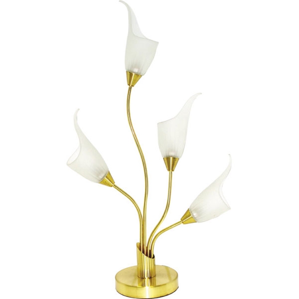 Интерьерная настольная лампа N-Light TX-0143/4 satin gold