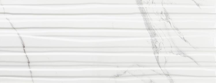 Плитка керамическая Azulev Calacatta Branches Mate Slimrect White настенная 24,2х64,2