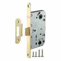 Защелка врезная PL96WC-50 GP (золото)