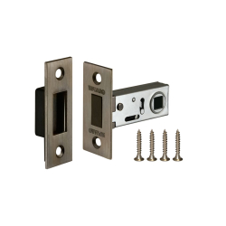 Защелка дверная межкомнатная Fuaro Magnet M12-50-25 AB бронза магнитная