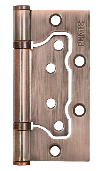 Петля универсальная без врезки Punto 200-2B/HD 100x2,5 AC медь