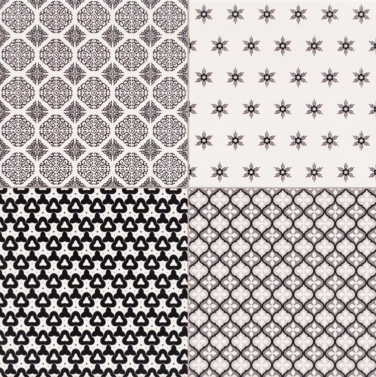 Плитка керамическая Cristacer (Cristal ceramica) Retro вид 4 из микса настенная 45х45
