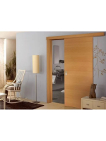 Комплект фурнитуры для раздвижных дверей Morelli SLIDING SET 1 до 40kg, одностворчатый, крепление потолочное, от 500 до 1000мм, стопор-довод