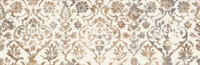 Плитка керамическая Ragno R725 Coliseum Avorio Decoro Jaquard Ret 32.5x97.7