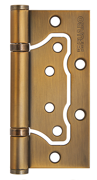 Петля универсальная без врезки Fuaro 500-2BB/BL 100x2,5 CF кофе