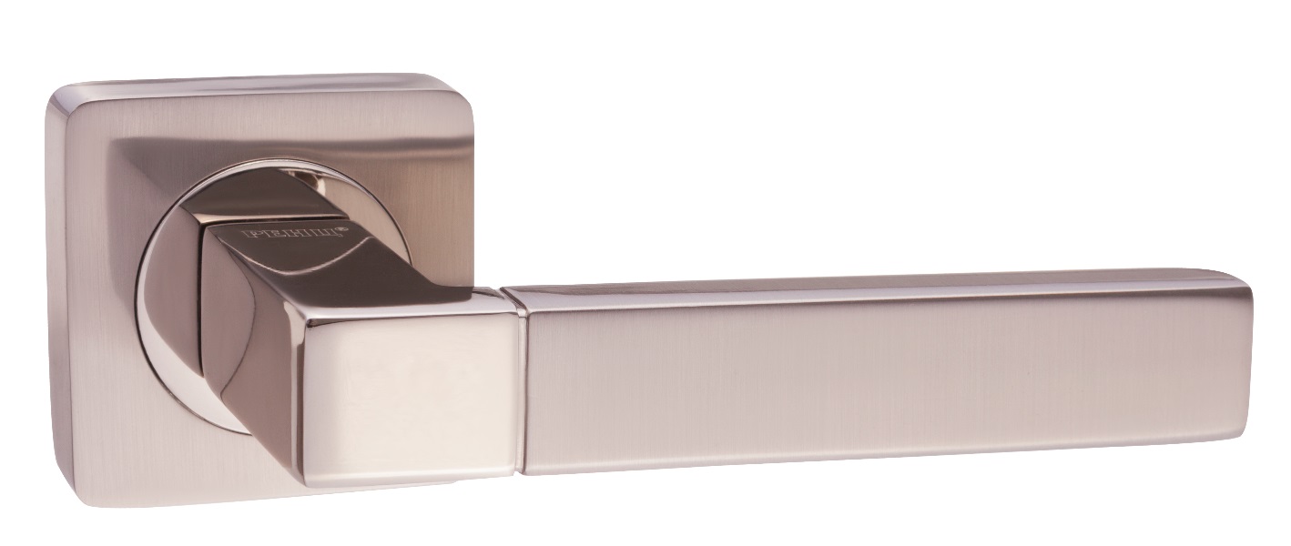 Ручка дверная RENZ INDH 51-02 CP "Милан", хром блест КВ