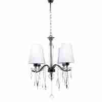 Подвесная люстра Lumina Deco Alessia LDP 1726-4 CHR