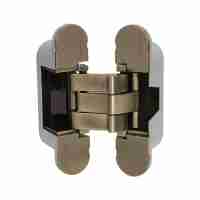 Комплект 2 шт. - Петля Armadillo (Армадилло) скрытой установки U3D8000.VPG AB бронза TECH