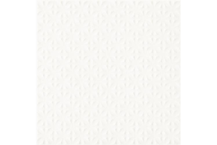 Плитка керамическая Paradyz Inwest Gammo Bialy/Bianco Struktura напольная 19,8х19,8