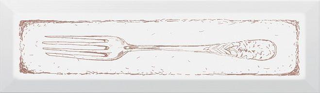 Плитка керамическая Kerama Marazzi Гамма Nt/C26/2882 Вилка Карамель декор 8,5х28,5