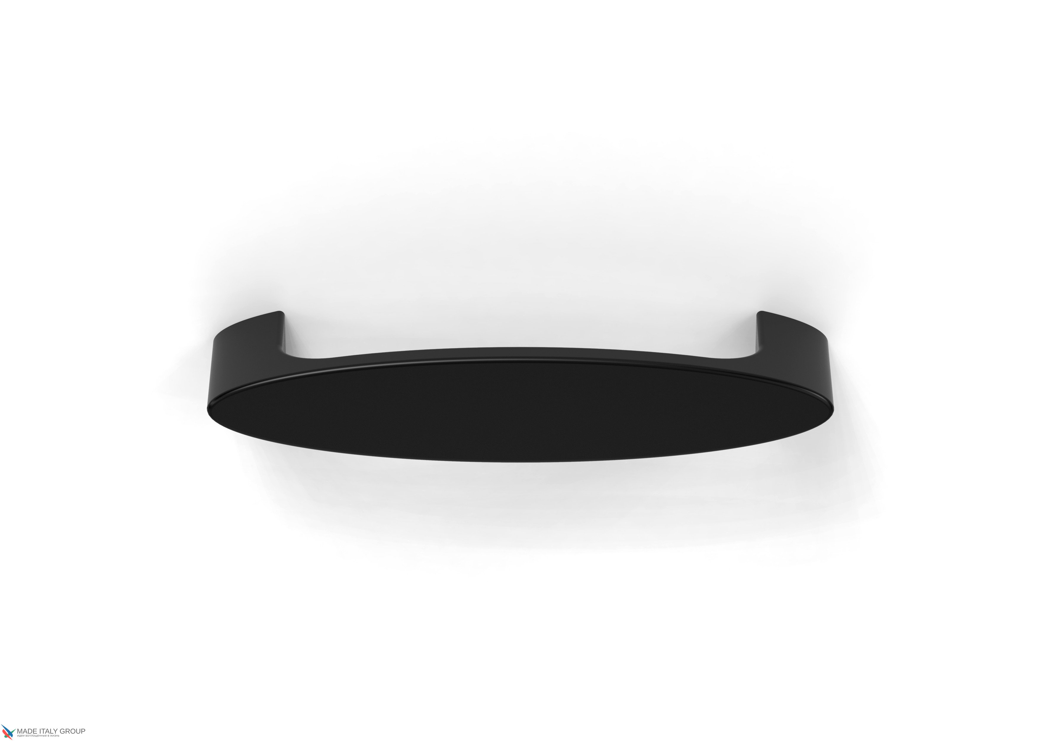 Ручка скоба модерн COLOMBO DESIGN F138D-NM матовый черный 96 мм