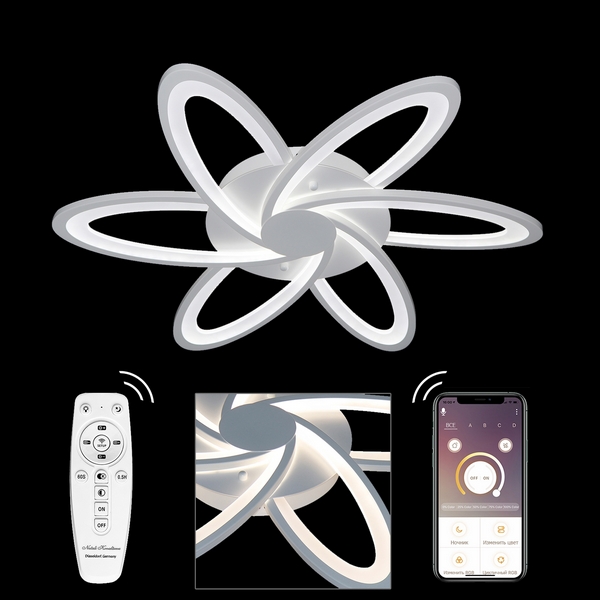 Потолочная люстра Natali Kovaltseva HIGH-TECH LED LAMPS HIGH-TECH LED LAMPS 82008