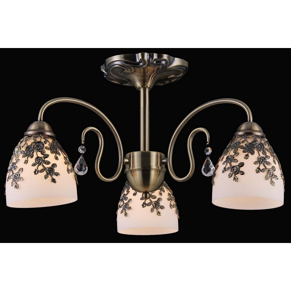 Люстра потолочная Natali Kovaltseva Salamanca 75040-3C ANTIQUE