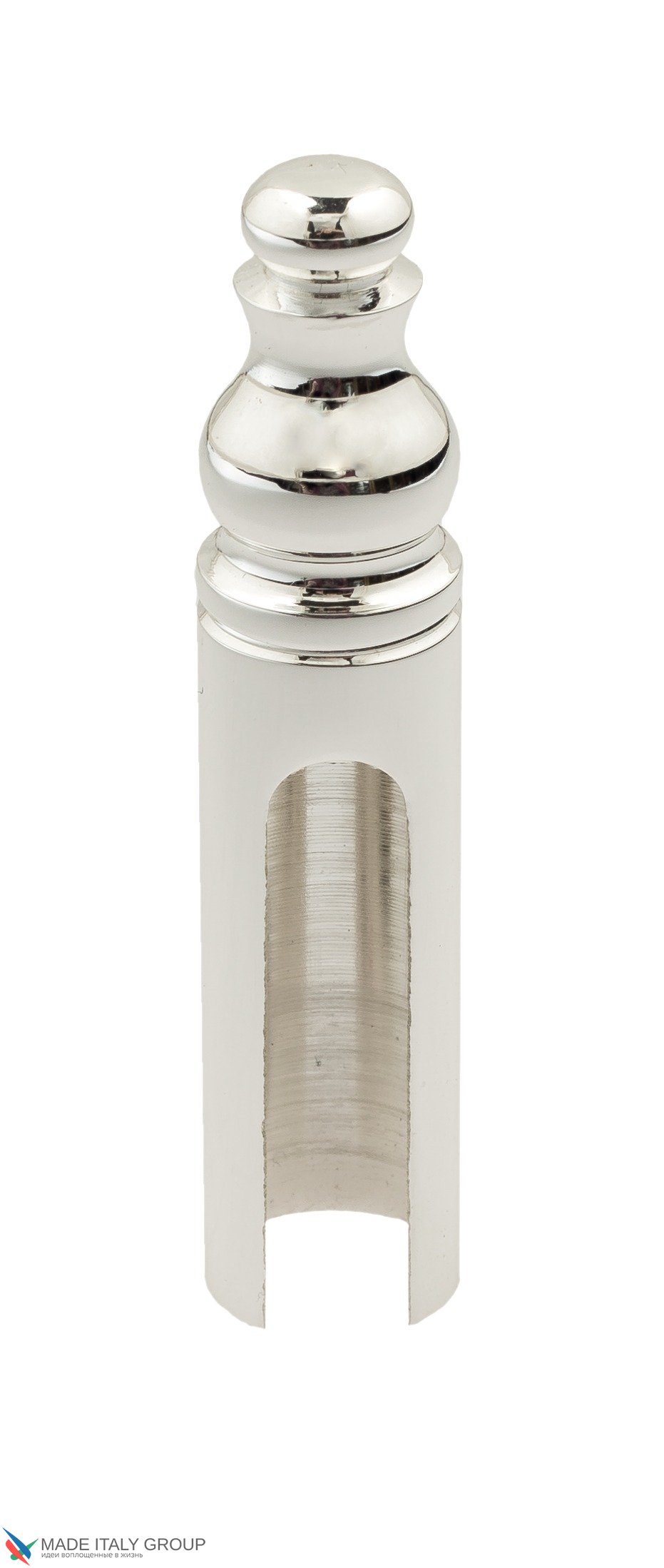 Колпачок для ввертных петель Venezia CP14 с пешкой D14 мм натуральное серебро