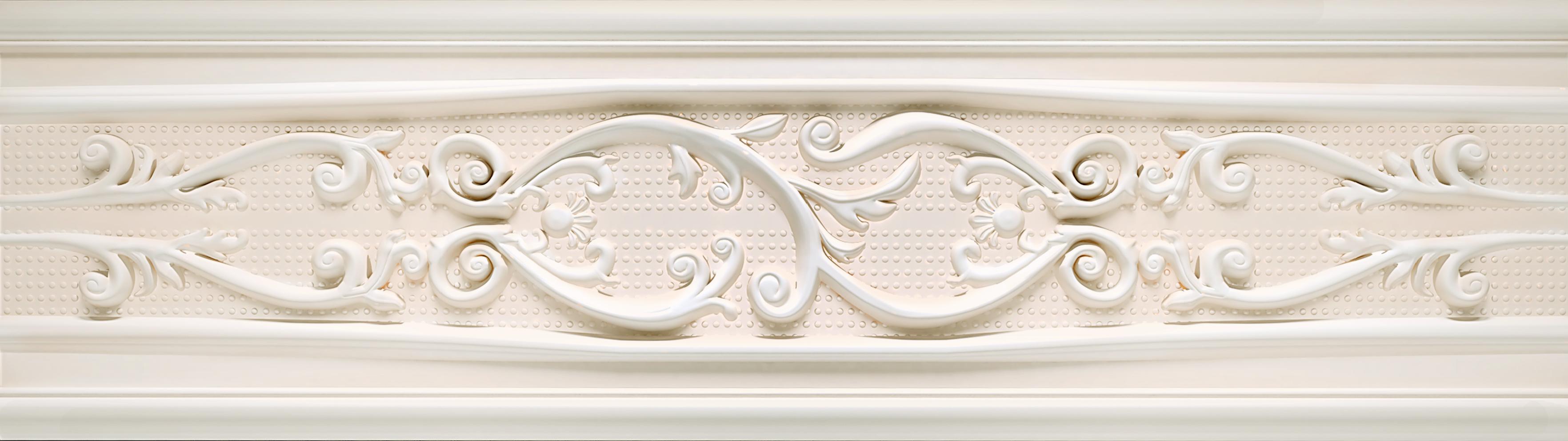 Плитка керамическая Altacera Flowers Vintage Solo BW0SLO07 бордюр 7х24,92